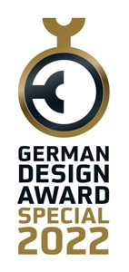German Design Award 2022 &amp;ndash; Special Mention f&amp;uuml;r das Erscheinungsbild &quot;Zahnarztpraxis Dr. Bauer&quot;